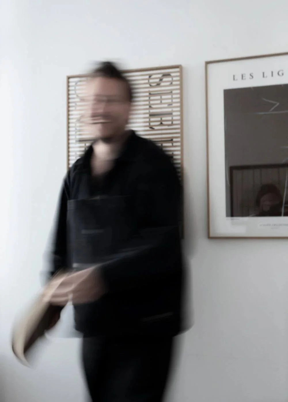 Vincent Templin bei der Arbeit